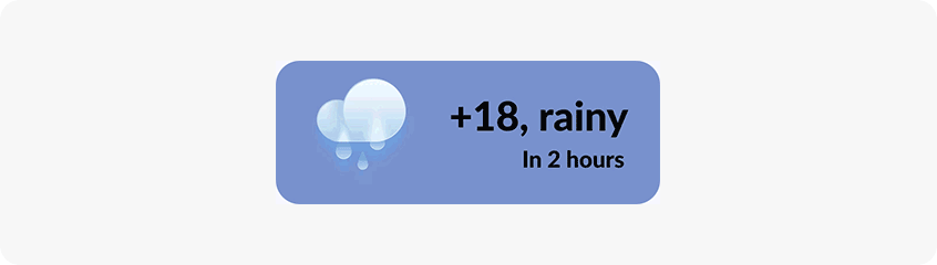 iOS Live Actitivity example - Weather app - Pushwoosh Blog